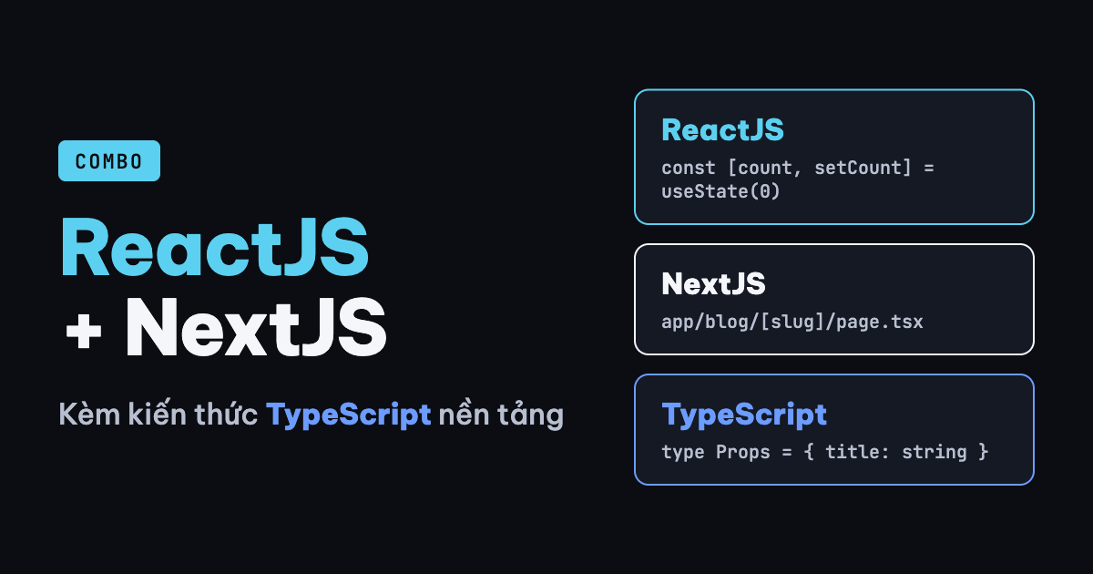 ReactJS & NextJS