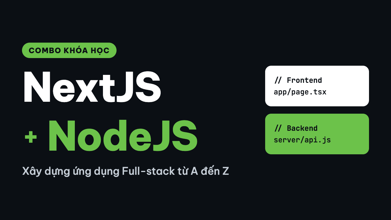 NextJS & NodeJS