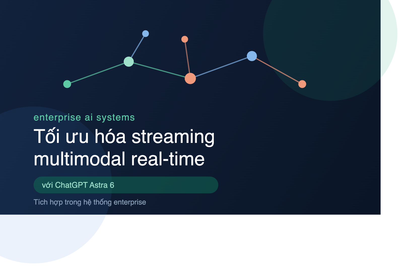 Kỹ thuật Tối ưu hóa Multimodal Real-Time Streaming với ChatGPT Astra 6 trong Tích hợp Hệ thống Enterprise