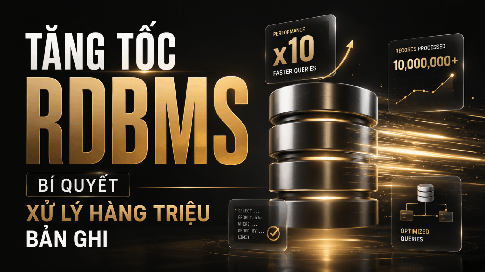 Tăng Tốc RDBMS: Bí Quyết Xử Lý Hàng Triệu Bản Ghi